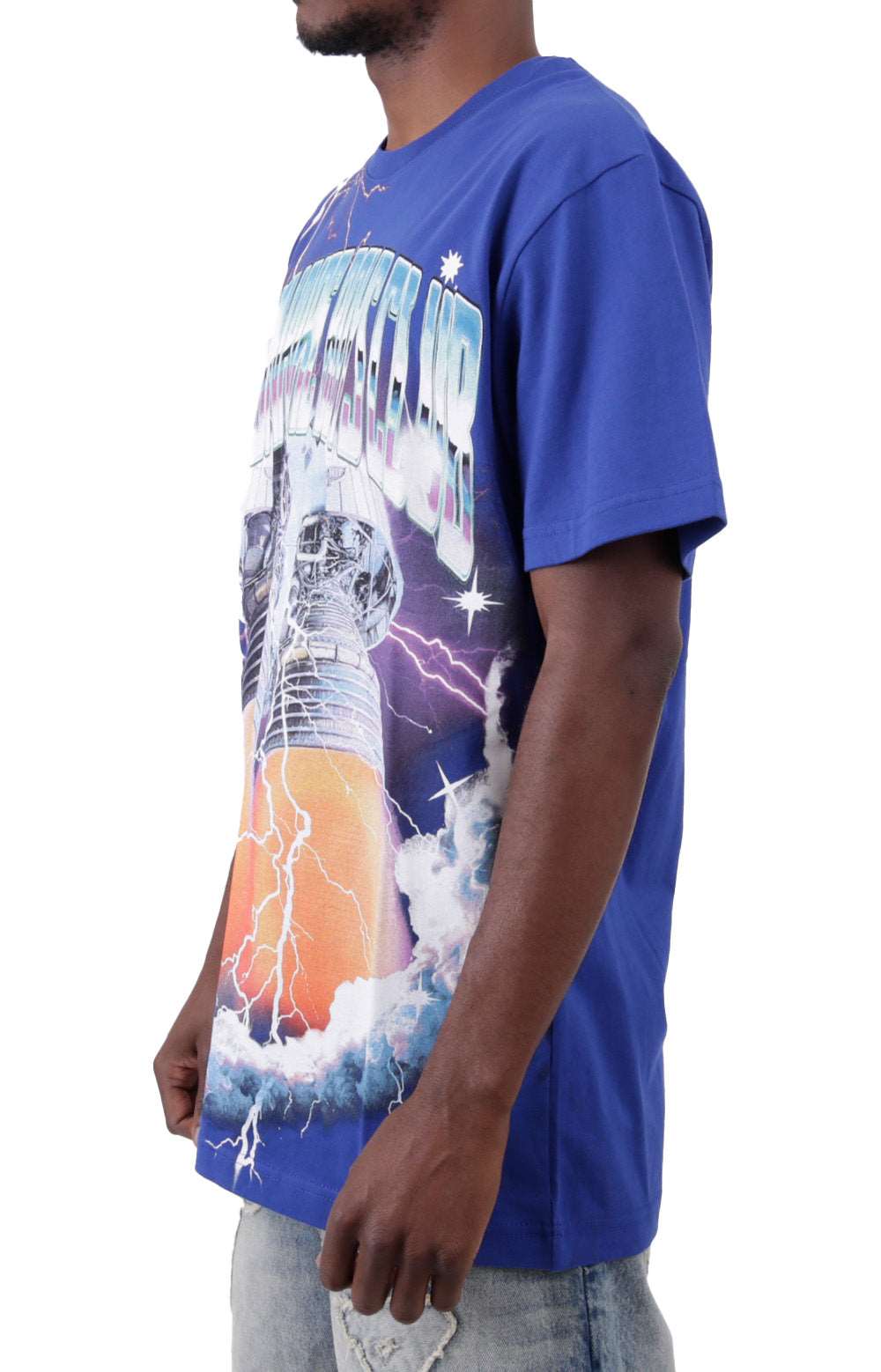 BB Thrusters Short Sleeve Knit T-Shirt - Mazarine Blue